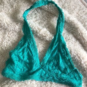 Teal bralette/Mahina Hawaii